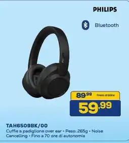 Euronics PHILIPS TAH6509BK/00 offerta