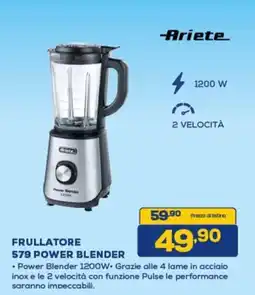 Euronics Ariete frullatore 579 power blender offerta
