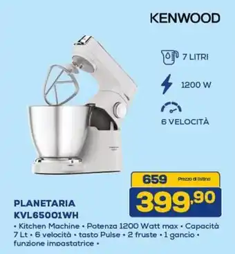 KENWOOD PLANETARIA KVL65001WH