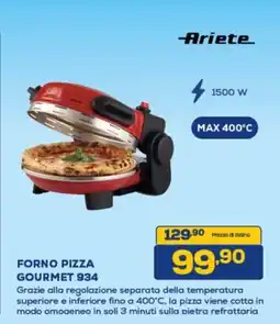 Euronics Ariete forno pizza gourmet 934 offerta