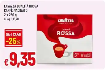 Lavazza qualità rossa caffè macinato