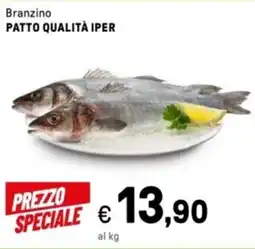 Iper La Grande Branzino PATTO QUALITÀ IPER offerta