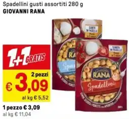 Iper La Grande Spadellini gusti assortiti GIOVANNI RANA offerta