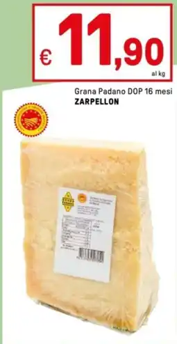 Iper La Grande Grana Padano DOP 16 mesi ZARPELLON offerta
