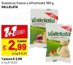 Iper La Grande Scamorza fresca o affumicata VALLELATA offerta