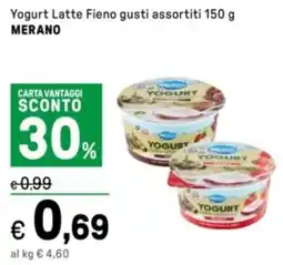 Iper La Grande Yogurt Latte Fieno MERANO offerta