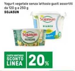 Iper La Grande Yogurt vegetale senza lattosio SOJASUN offerta