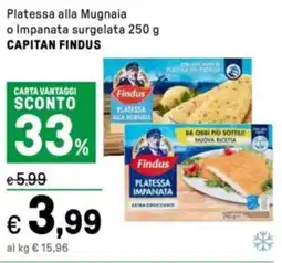 Iper La Grande Platessa alla Mugnaia o Impanata surgelata CAPITAN FINDUS offerta