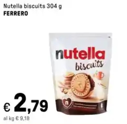 Iper La Grande Nutella biscuits FERRERO offerta