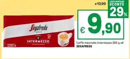 Iper La Grande Caffè macinato Intermezzo SEGAFREDO offerta