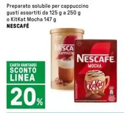 Iper La Grande Preparato solubile per cappuccino o KitKat Mocha NESCAFÉ offerta