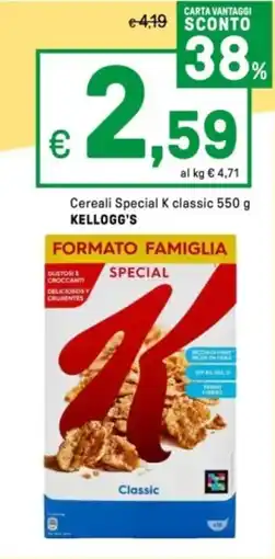Iper La Grande Cereali Special K classic KELLOGG'S offerta