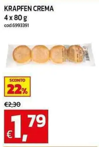 C+C maxigross Krapfen crema offerta