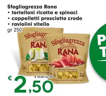 Sfogliagrezza Rana