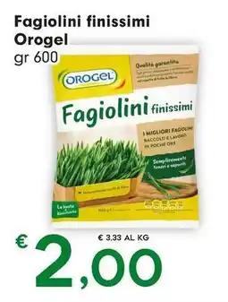 DeSpar Express Fagiolini finissimi Orogel offerta