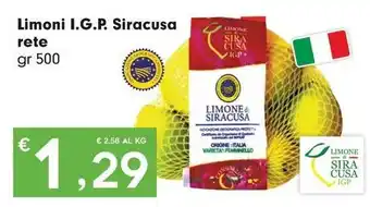 Limoni I.G.P. Siracusa rete