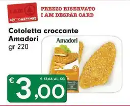DeSpar Express Cotoletta croccante Amadori offerta