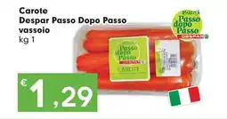 DeSpar Express Carote Despar Passo Dopo Passo vassoio offerta
