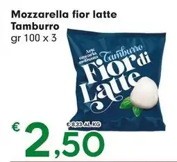DeSpar Express Mozzarella fior latte Tamburro offerta