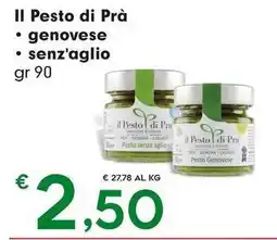 DeSpar Express II Pesto di Prà genovese senz'aglio offerta