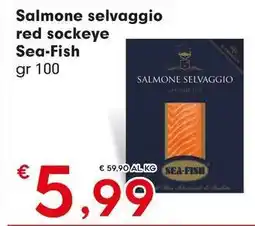 DeSpar Express Salmone selvaggio red sockeye Sea-Fish offerta