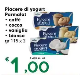 DeSpar Express Piacere di yogurt Parmalat offerta