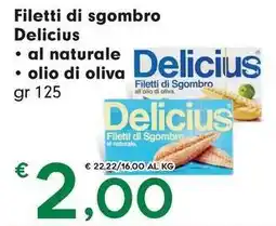 DeSpar Express Filetti di sgombro Delicius offerta
