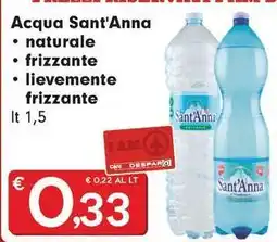 DeSpar Express Acqua Sant'Anna offerta