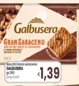 Famila Superstore Biscotti Grano saraceno GALBUSERA offerta