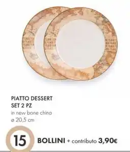 Famila Superstore Piatto dessert set 2 pz offerta