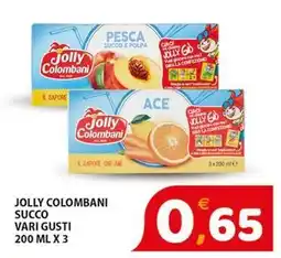 Premium Supermercati Jolly colombani succo offerta
