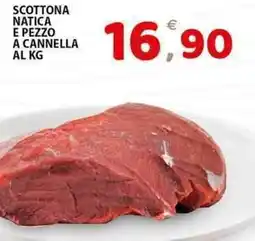 Premium Supermercati Scottona natica e pezzo a cannella offerta