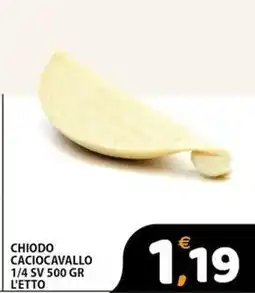 Premium Supermercati Chiodo caciocavallo 1/4 sv offerta