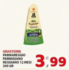 Premium Supermercati Granterre parmareggio parmigiano reggiano 12 mesi offerta