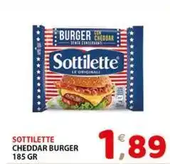 Premium Supermercati Sottilette cheddar burger offerta