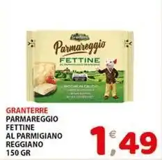 Premium Supermercati Granterre parmareggio fettine al parmigiano reggiano offerta