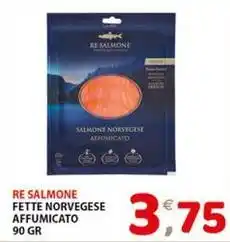 Premium Supermercati Re salmone fette norvegese affumicato offerta