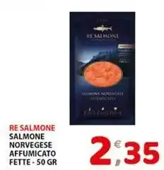 Premium Supermercati Re salmone salmone norvegese affumicato fette offerta