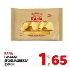 Premium Supermercati Rana lasagne sfogliagrezza offerta