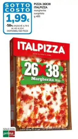 Basko Pizza 26x38 italpizza margherita offerta