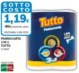 Basko Pannocarta 3 in 1 TUTTO offerta