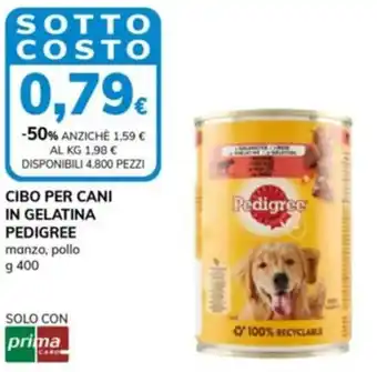 Basko Cibo per cani in gelatina pedigree manzo, pollo offerta