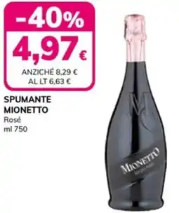 Basko Spumante mionetto rosé offerta