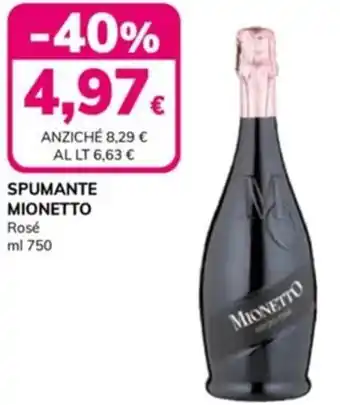 Basko Spumante mionetto rosé offerta