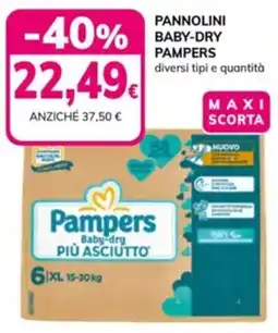 Basko Pannolini baby-dry PAMPERS offerta