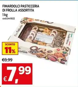 C+C maxigross Fimardolci pasticceria di frolla assortita offerta