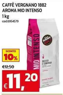 C+C maxigross Caffè vergnano 1882 aroma mio intenso offerta