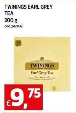 C+C maxigross Twinings earl grey tea offerta