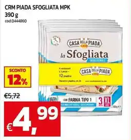 C+C maxigross Crm piada sfogliata mpk offerta