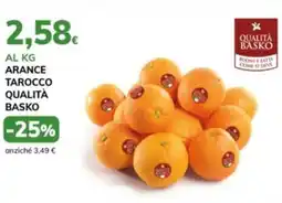 Basko Arance tarocco QUALITÀ BASKO offerta